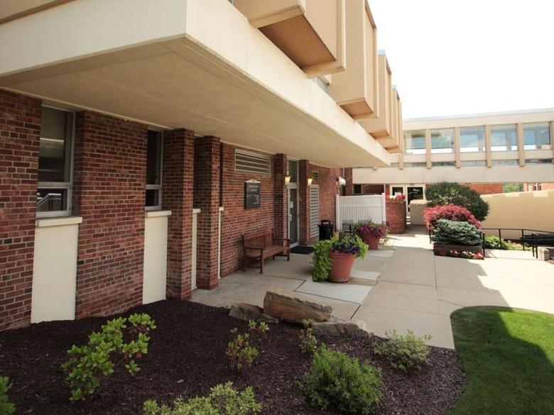 entrance to the Administration Building